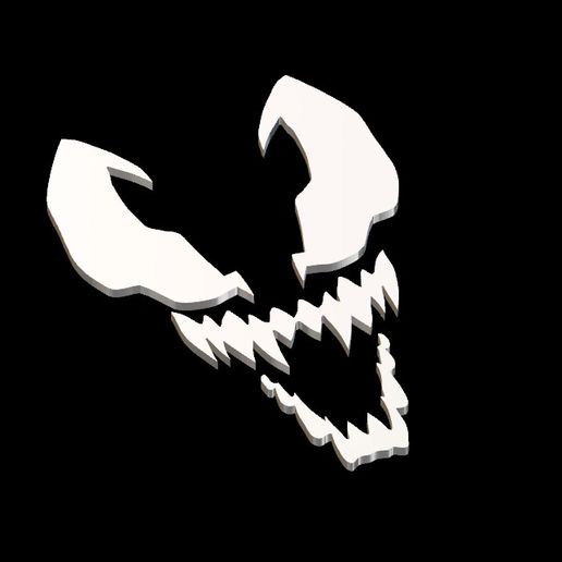 2D Wall Art - Venom 3D model