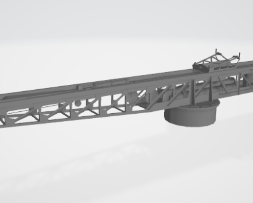 ️ Aircraft Catapult・ OBJ File for 3D printing・Cults