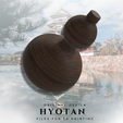 Cults-28.png STL-Datei Hyotan (Kalebassenflasche) kostenlos・Vorlage für 3D-Drucker zum herunterladen
