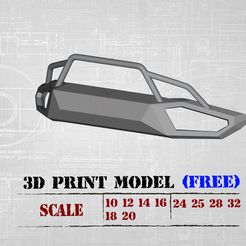 0_1.jpg Free STL file Free Printable STL Front Bumper Bullbar KITS 3d print ready・3D printable object to download