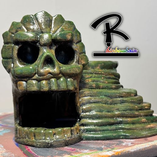 Skull Cave - 3D model önizlemesi