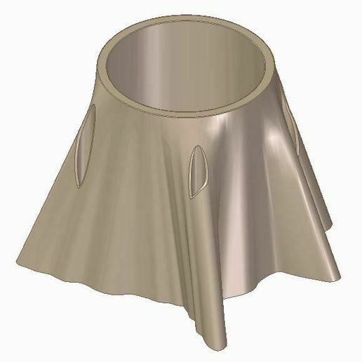 Feeding root 5 or cachepot 5 3D model