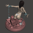 Girl_3.png Fichier OBJ gratuit fille enchaînée・Modèle pour imprimante 3D à télécharger