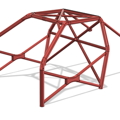 Sin-título.png Файл STL 1:10 Roll Cage / Roll Cage 1/10・3D-печатная модель для загрузки