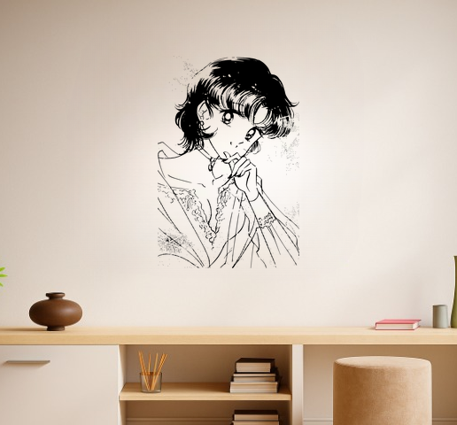 Sailor Moon - Ami Mizuno Studying
