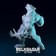 12.jpg Werewolf Berserker 3D print model