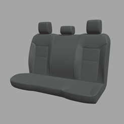 Car_Seat_014_Render1.png STL file Car seat // Design 014・3D print model to download