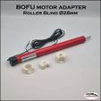BOFU_motor_adapter_roller_blind_02.jpg BOFU motor adapter Roller Blind