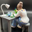Mei-3.jpg Free STL file Mei Overwatch Design (Hobby Painting)・3D print object to download