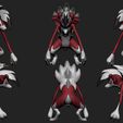 lycanroc-midnight-2.jpg Pokemon - Lycanroc Midnight with 2 poses