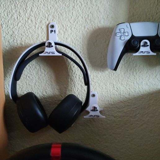 WALL SUPPORT FOR PS5 CONTROLLER 3D model