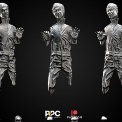 2.jpg STL-Datei Han Solo in Carbonit | Das Imperium schlägt zurück | Modell 3d Druck 15 Teile - Hochdetailliert・Modell zum Herunterladen und 3D-Drucken