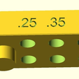 nozzle_plate_PLA_mit_Zapfen_bottom_view.PNG Felix Pro nozzle plate