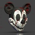 10.jpg Mickey Mouse Trap Mask - Damaged Version - Halloween Cosplay