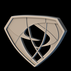 Zod.png STL file Zod Badge Emblem - Krypton・3D printable model to download