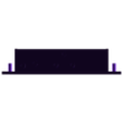 nr200_tophat_spacer_v1_io_mount.stl Cooler Master NR200 Gehäuse Top Hat Spacer