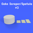 3 1.png Cake Scraper / Spatula - Model #3