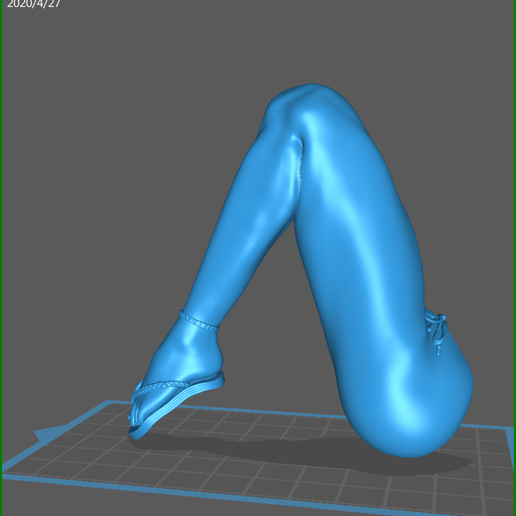 screenShot_left_leg.png Free STL file Beach Fighter – by SPARX・Template to download and 3D print, SparxBM