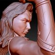 WonderWoman_0030_Layer 3.jpg Wonder Woman Gal Gadot 3d print bust
