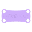 Simson Schriftzug 3D V2.stl Simson S50/51 handlebar support plates - Set 1