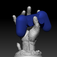 Controller.png STL file The Thing - Controller Holder, Rock'n Roll and Wall Hanger・3D printable design to download