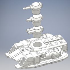 Saxon-APC.jpg Free STL file Saxon APC for BattleTech・3D printer design to download