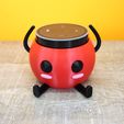 IMG_7748.jpg Echo Dot 2nd Generation Holder Cute Stardew Valley Junimo Amazon Alexa Stand Cool Gift For Video Gamer Case Mount Nerdy Colorful Cute Decor