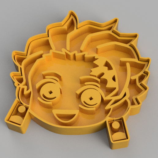 Tanjiro Kamado Chibi from Demon Slayer 3D model