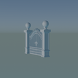 Medieval-Castle-Gate-3D-Model-v2.png Modèle 3D de porte de château médiéval - Fichier STL pour l'impression 3D