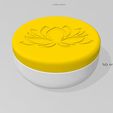 pot-lotus-80.-1JPG.jpg cosmetic cream pot round shape Lotus diam 80