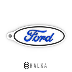 49-Ford-1.jpg Ford Car Keychain