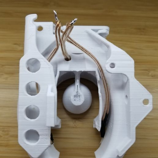 20210303_012927.jpg Ender 3, 3 V2, 3 pro, 3 max, dual 40mm axial fan hot end duct / fang. CR-10, Micro Swiss direct drive and bowden compatible. No support needed for printing