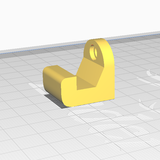 Kitchen hook 2 3D model