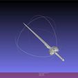 meshlab-2021-08-24-10-32-42-47.jpg Sword Art Online Asuna Lambent Light Rapier Model