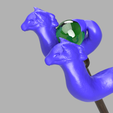 geghrhrththt.png The Owl House - StringBean - Snakeshifter - Luz's Staff - Palismen - 3D Model
