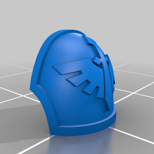 Dark_Angels_Reiver_Shoulderpad.png Space Marine Shoulder Pads - Dark Angels