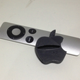 Capture d’écran 2016-11-22 à 18.19.04.png Free STL file Apple TV remote control dock・3D printable model to download