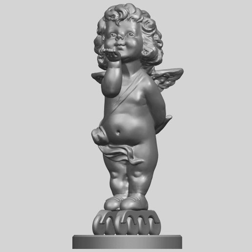 03_TDA0480_Angel_Baby_03A02.png Free 3D file Angel Baby 03・Object to download and to 3D print, GeorgesNikkei