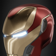 Mk50HelmetClassic.png Casco Iron Man mk 50 para Cosplay