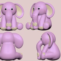 elephent.jpg Archivo 3D Juguete elefante・Diseño imprimible en 3D para descargar