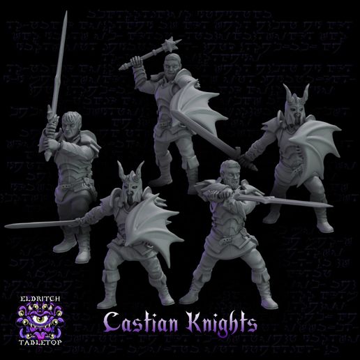🧙 Knights of Castia・ STL File for ・Cults