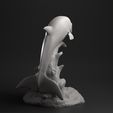 Dolphin_10.jpg Delfin springende Statue