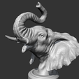 05.png Elephant Head AM05 3D print model