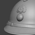 finission.jpg Helmet of the poilus 1st world war