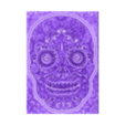 IMG_20210605_203729476.jpgW105H150T3V5B0A0C0NS.stl Mayan mask lithograph, pre-Hispanic