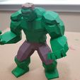 Hulk en Low Poly V2