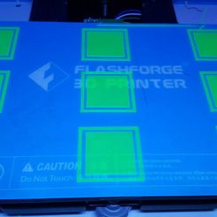 FFInventorIBed.jpg Archivo 3D gratis Flash Forge Inventor I FlashPrint Nivelación・Modelo imprimible en 3D para descargar