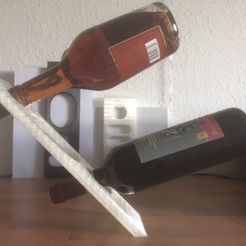 IMG_3751.JPG Archivo STL Portabotellas de vino / Stand・Diseño para descargar y imprimir en 3D