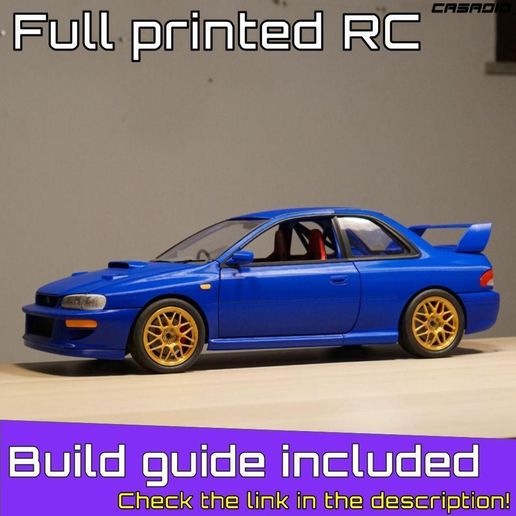 IMPR3ZA -  FULL 3D PRINTED RC CAR KIT