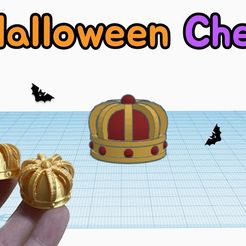 377b0d19-724f-4f79-9dbe-f0a38317a835.jpg Couronne de reine squelette d'échecs d'Halloween